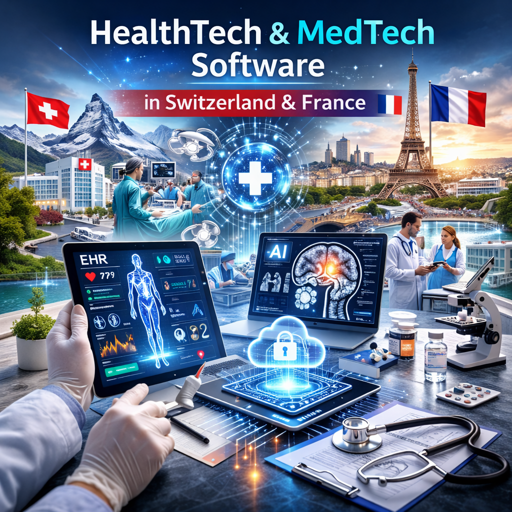 HealthTech & MedTech Software in Switzerland & France